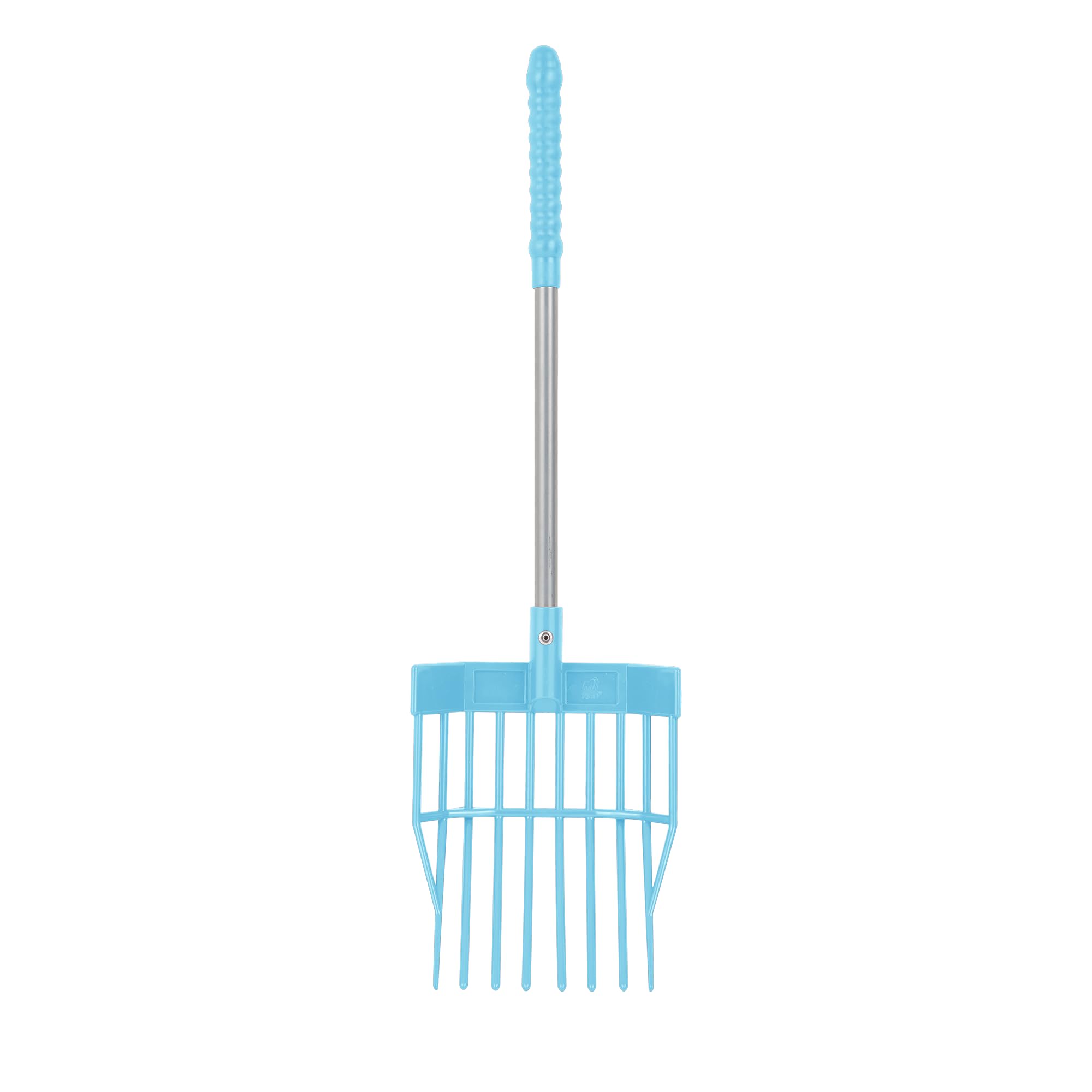 Red Gorilla Tidee Children's Bedding Fork Sky Blue Small Compact Mini Pitchfork Lightweight Child's Manure Fork Stable Garden Compost 30cm