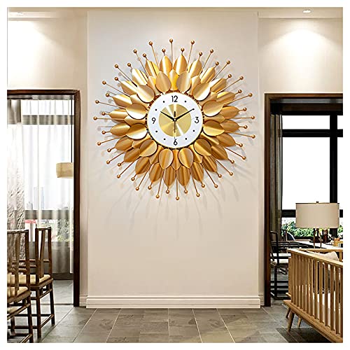 Horloge murale moderne sans tic-tac mécanisme silencieux pour retrouver le calme dans la chambre