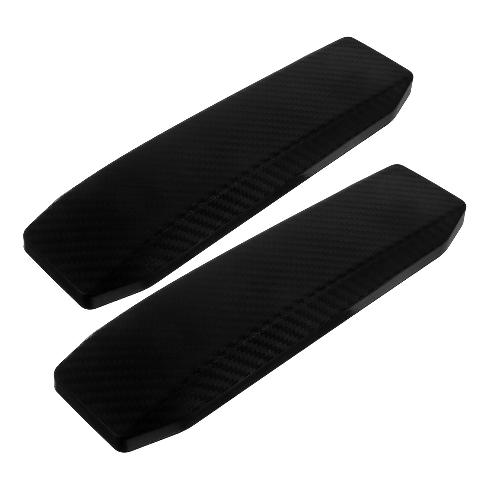 Almohadilla para Reposabrazos de Silla, 2 Piezas PU Negro