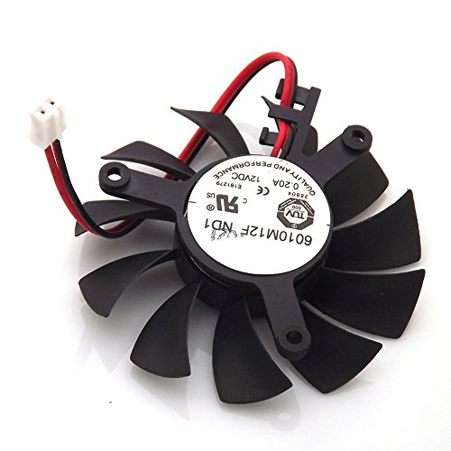 6010M12F ND1 12V 0.20A 55mm 393939mm Graphics / Video Card VGA Fan