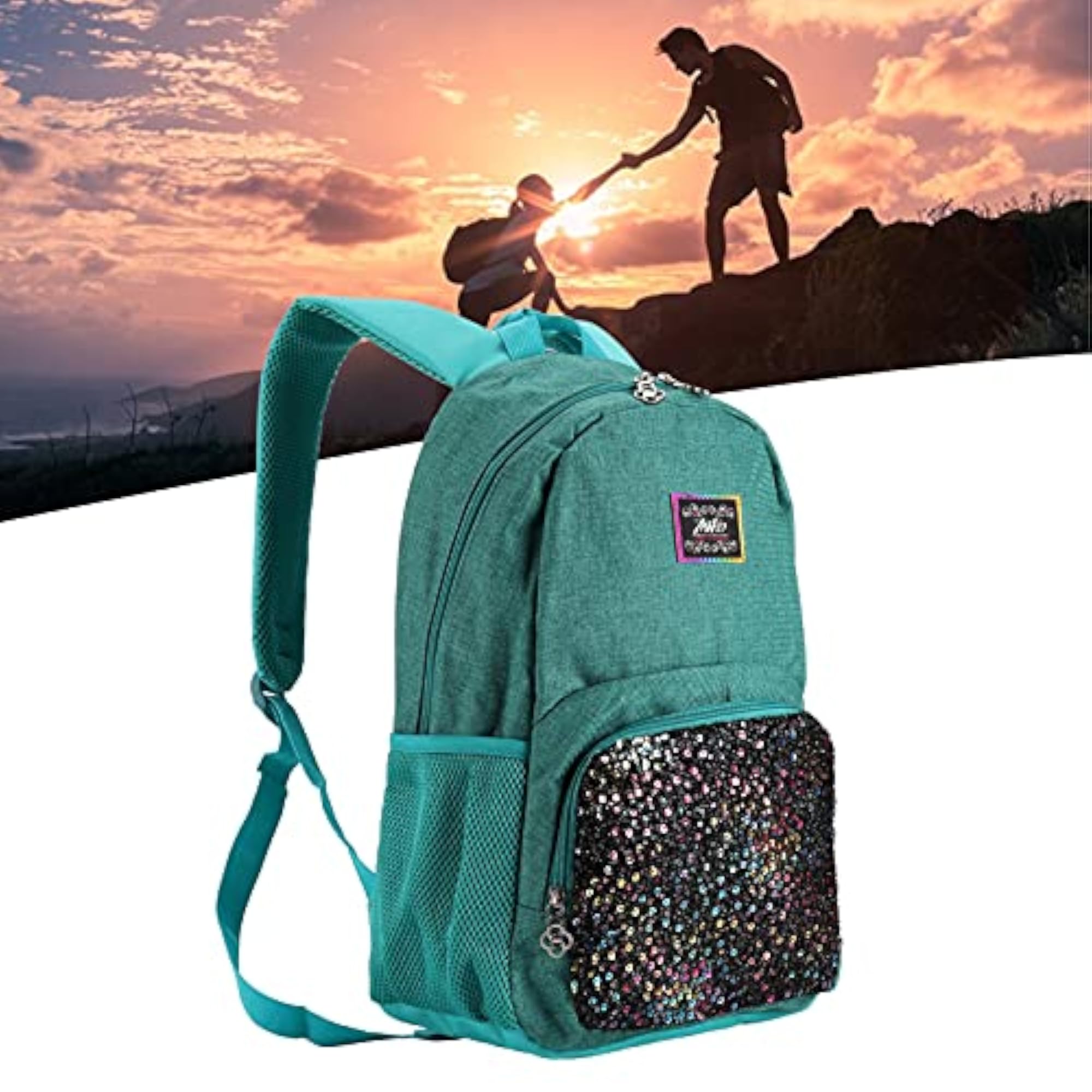 Cartoon Shining Shoulder School Backpack, Fun Gift