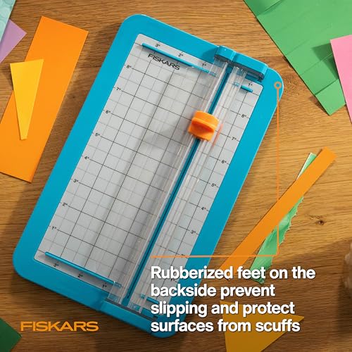 Massicot pour enfants Fiskars sûr et facile pour découpe de papier