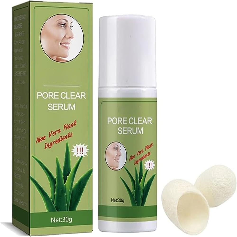 KASTWAVE Blackhead Removal Set, Nose Mask with 2 Natural Silk Cocoons, Exfoliating Silkworm Balls for Acne Scar and Wrinkle Removal, Achieve Healthy, Glowing Skin