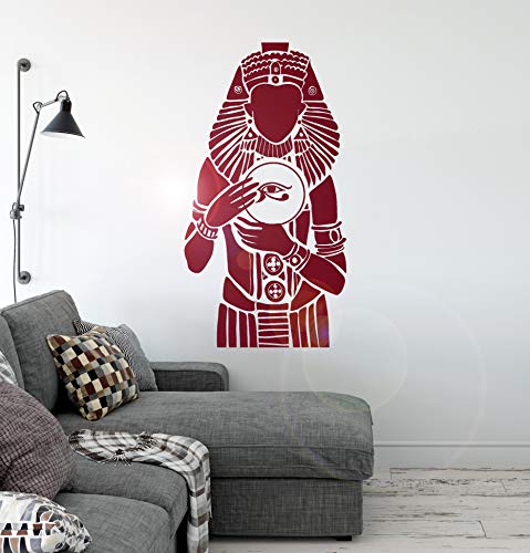 Large Vinyl Wall Decal Pharaoh Ancient Egypt Egyptian Stickers Mural (458Ig) Black #TOP2
