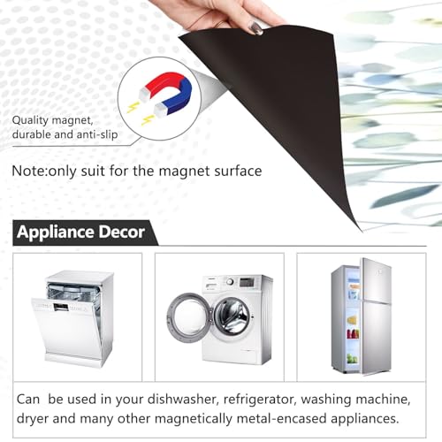 Imán decorativo rectangular para refrigerador y lavavajillas miniatura 2