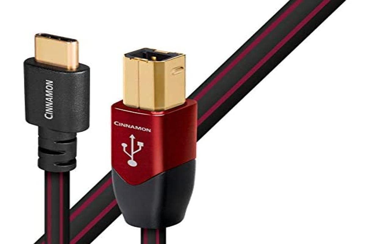Audioquest Cinnamon USB-Kabel USB-B auf USB-C 0,75 m