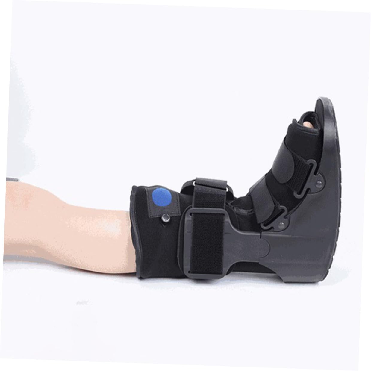 Ankle Boot Brace with Inflatable Cushion Low-cut Medical Foot Support Shoe for Achilles Tendon Injury and Post-surgery Rehabilitation, Pediatric and Adult Sprain Foot Brace