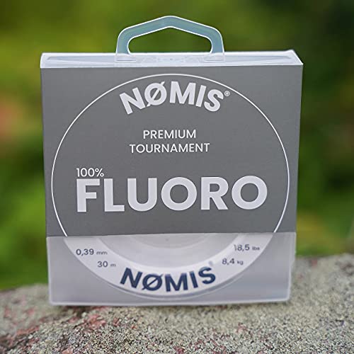 NØMIS Fluorocarbon Vorfachschnur | Ø 0,18-1,00 mm | 100% Fluorocarbon Angelschnur | Hohe Tragkraft | Perfekt als… – Bild 3