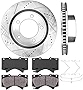 Callahan CDS02011 FRONT 354 mm Premium D/S 5 Lug [2] Brake Disc Rotors + Ceramic Pads + Clips [ fits 2007-2019 Toyota Tundra | 2008-2019 Toyota Sequoia | 2016-2019 Toyota Land Cruiser | Lexus LX570 ]