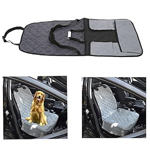Itian EZG85 Wasserdichte Autoschondecke Grau für Hunde