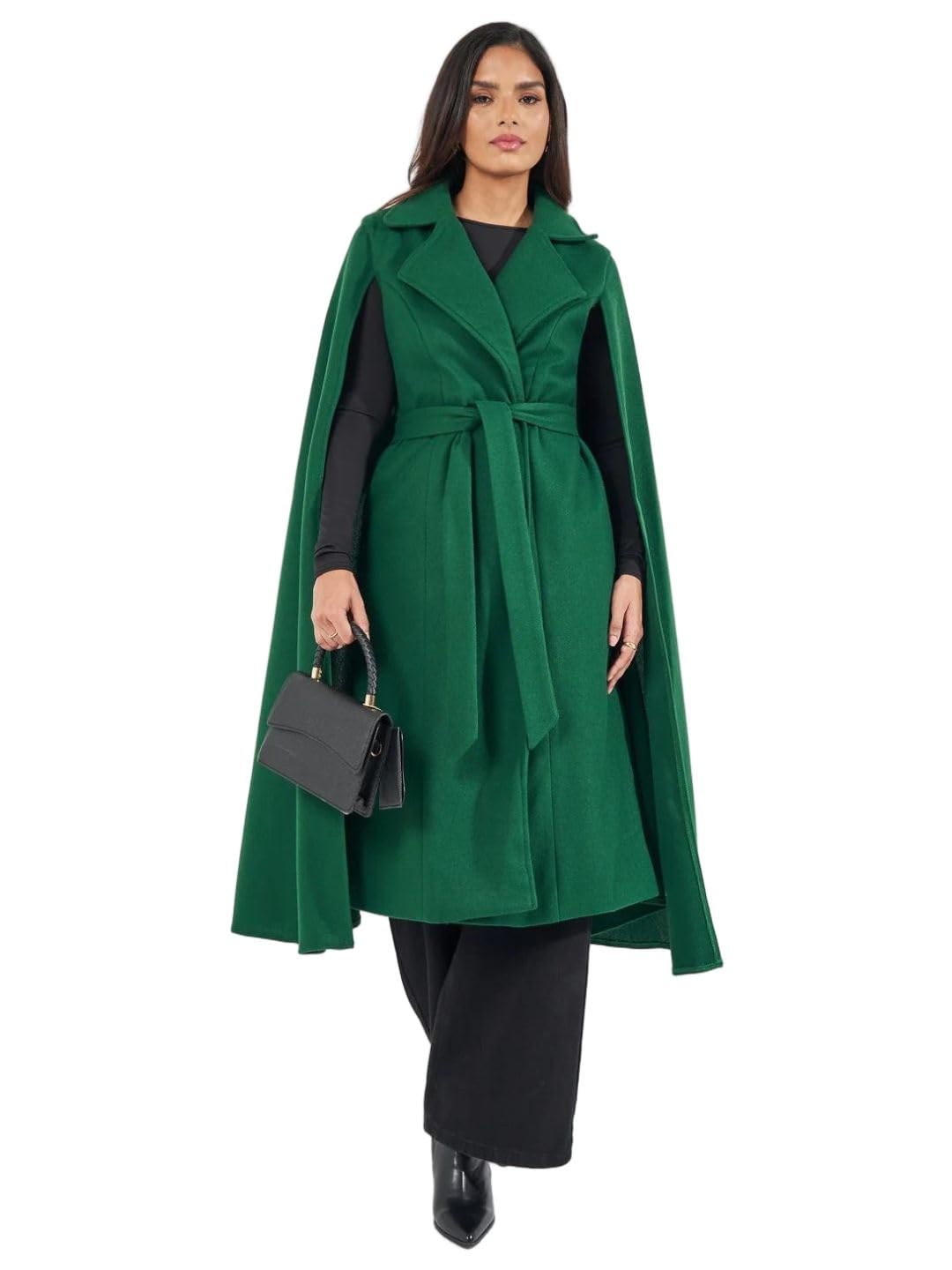 styli Women's A-Line Coat-picture-45