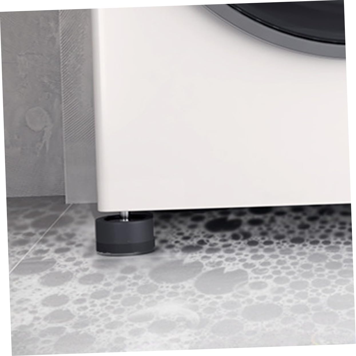 GLEAVI 12pezzi Tappetini Antivibrazione Per Lavatrice e Asciugatrice Stabilizzatori Antiscivolo Per Elettrodomestici Assorbimento Shock e Protezione Pavimenti Compatibili Con Vari Modelli
