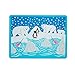 Munchkin WildLove Reversible Silicone Placemat for Kids, 1pk, Polar Bear
