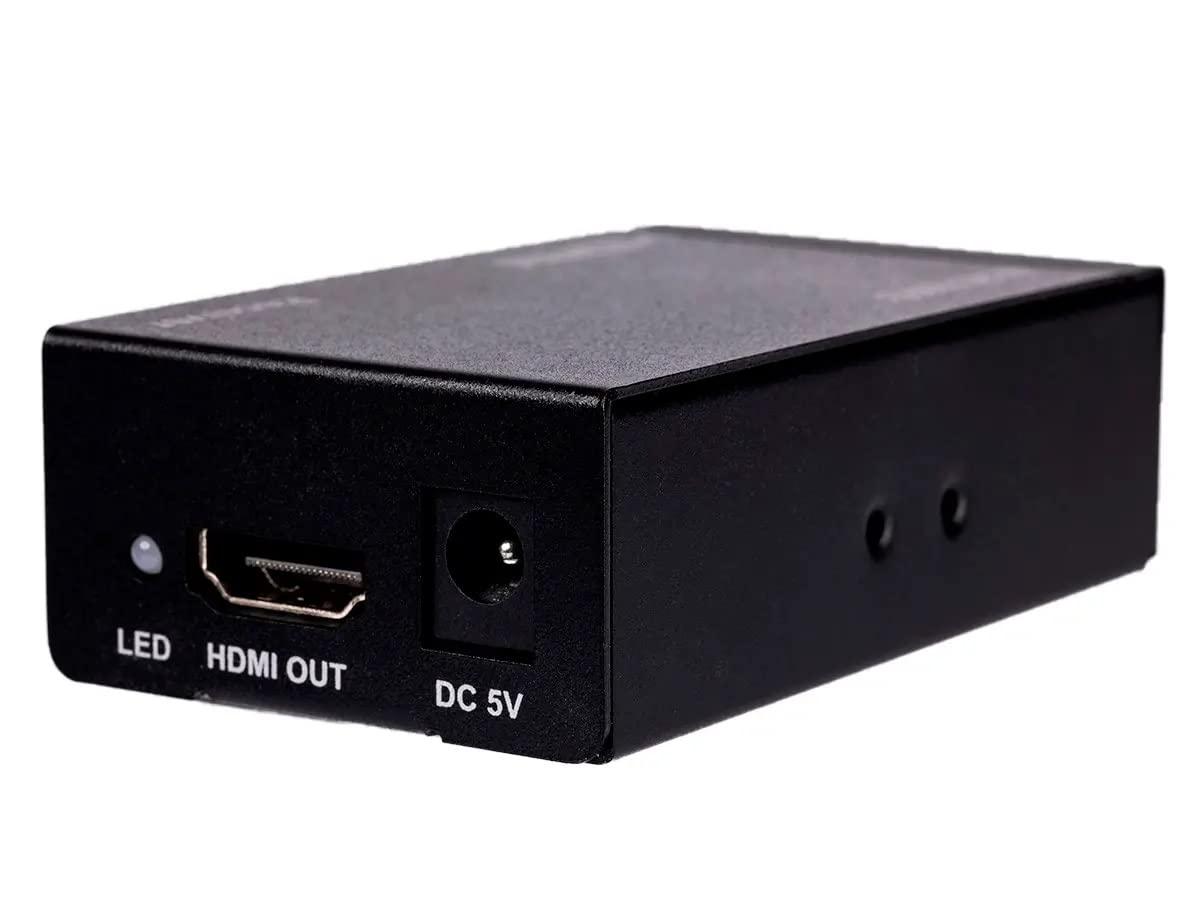 Monoprice Blackbird HDMI Extender su cavo coassiale fino a 100 metri (1080p@60Hz, larghezza di banda video 6,75Gbps, HDCP 1.1, per DVR e DVD
