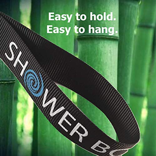 image for Loofah-Charcoal Back-Scrubber & Bath-Sponges by Shower Bouquet: 1 Long