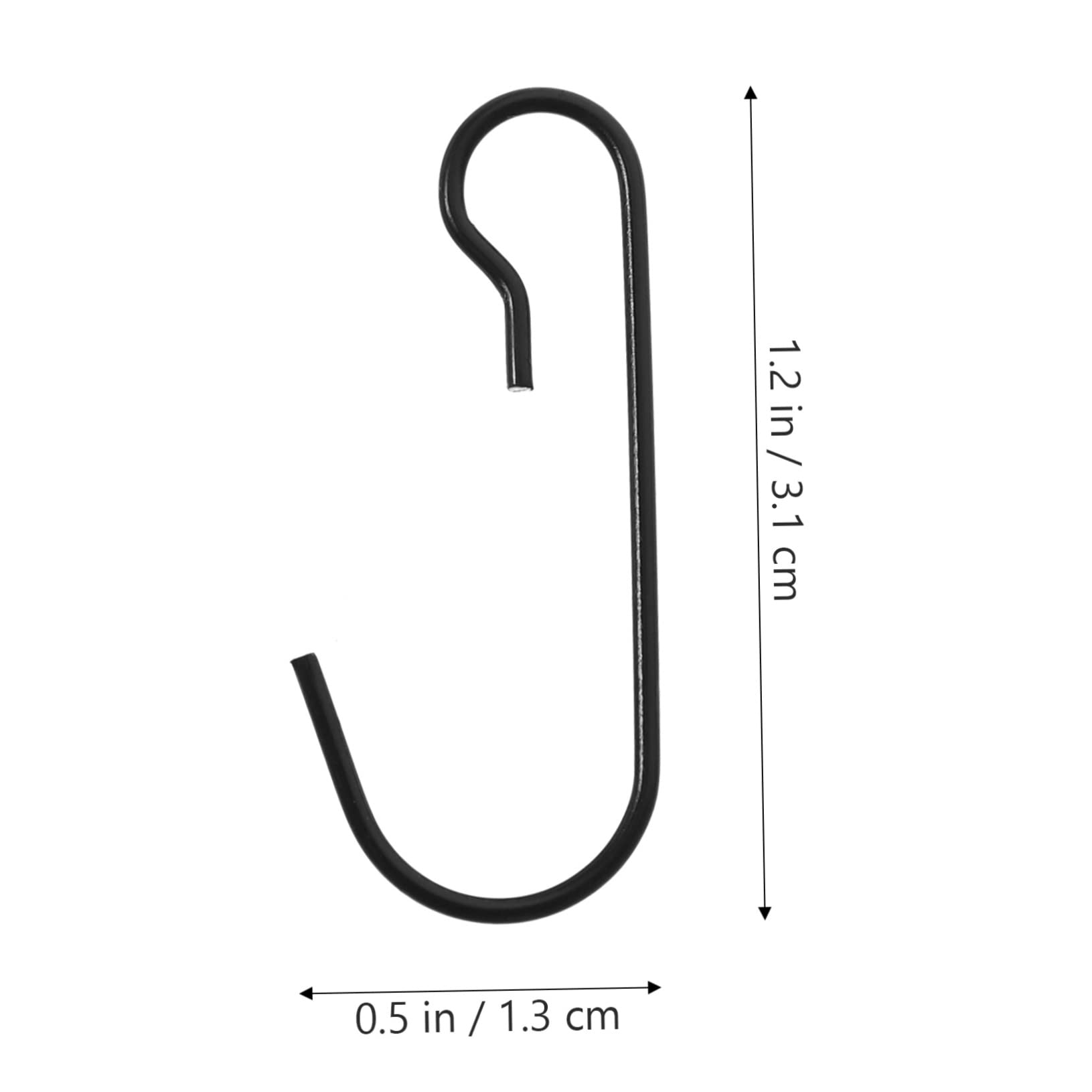 Alipis 120pcs Christmas Stocking Hooks Mantel Metal Hooks Bendable Ornament Hangers Xmas Decor