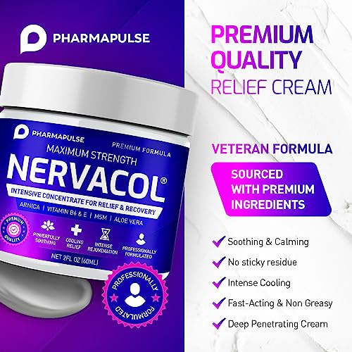 Neuropathy Nerve Relief Cream – Maximum Strength Cream for Feet, Hands, Legs, Toes, Lower Back Includes Arnica, Vitamin B6, Aloe Vera, MSM - Scientifically Developed for Effective Soothing Relief 2oz - Image 4