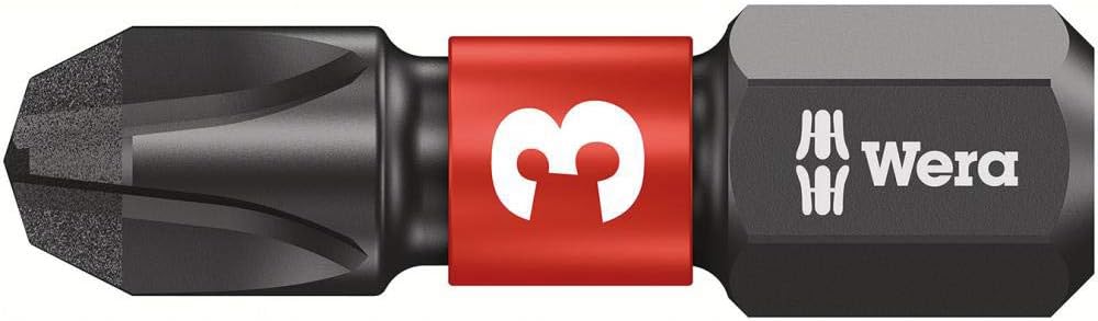 Wera - Diamond Coated Phillips Bit, Impaktor, 851/1 Imp Dc Ph 3 - 5057617001