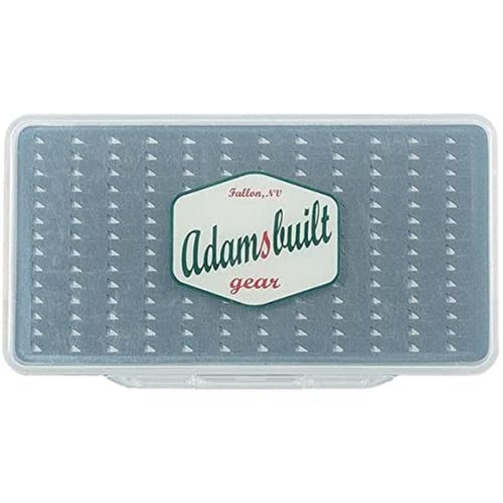 Adamsbuilt ABSSL-EGF Fly Box, Super Slim - Easy Grip Foam - Large