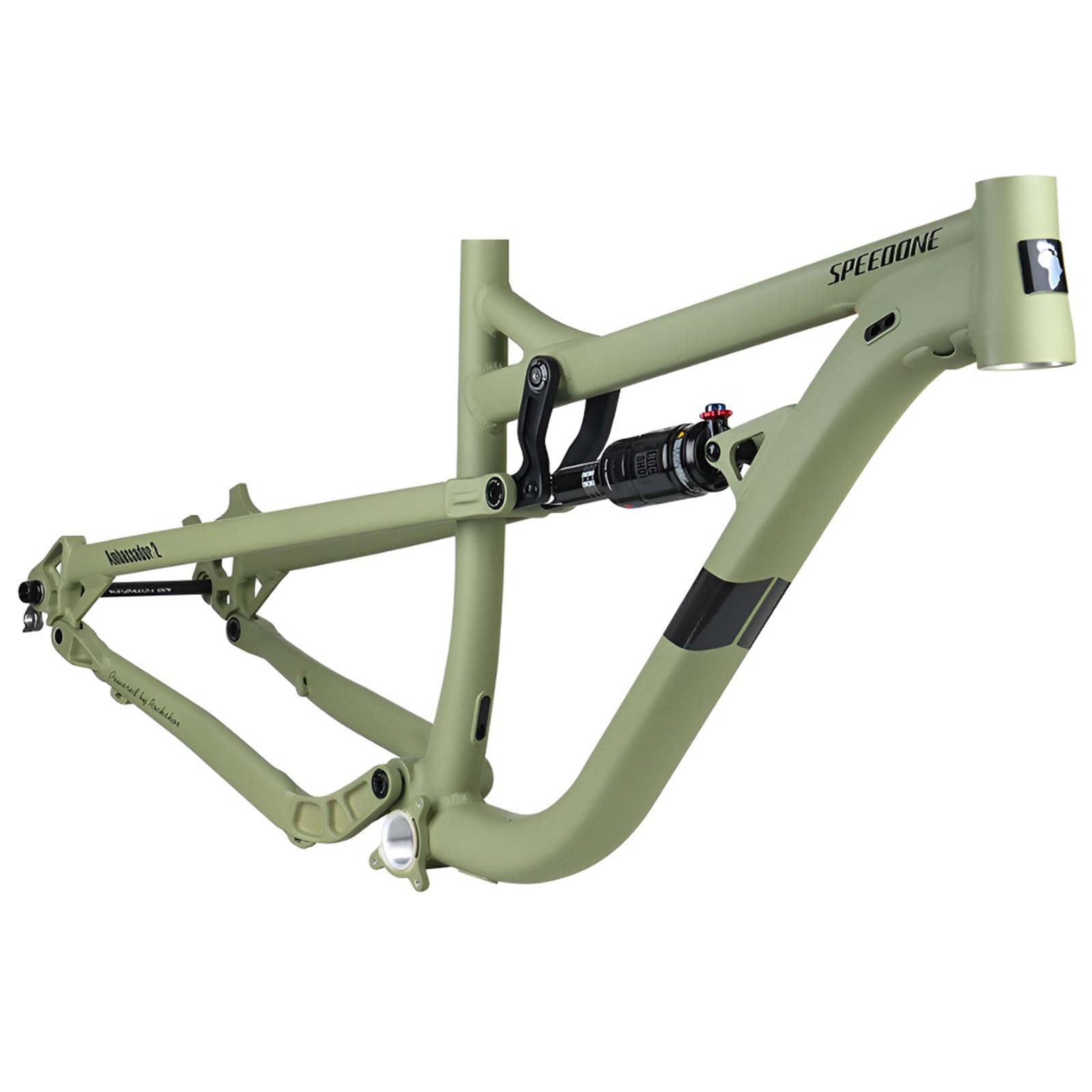 Rama rowerowa z pełnym zawieszeniem 29 ze stopu aluminium Górskie ramy zwiększające 148 mm miękki tylny amortyzator powietrzny rozmiar S/M/L wewnętrzne przejście