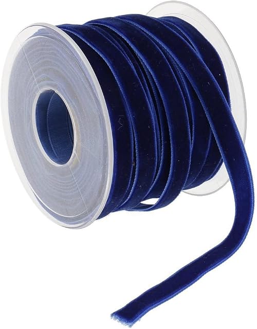 Egurs aksamitna taśma 10 mm, 20 stocznia/rolki morskie