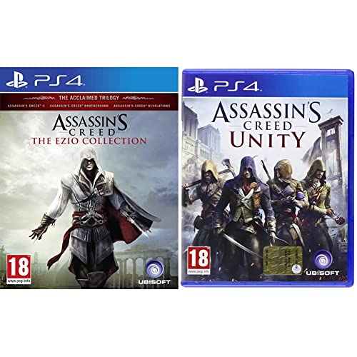 Prodotto 2: UBI Soft Assassin\'S Creed Ezio Collection The Acclaimed Trilogy (Inc. Ac 2 + Brotherhood + Revelat (Eu) Ps4 Other Playstation 4 & Assassin\'s Creed: Unity PlayStation 4