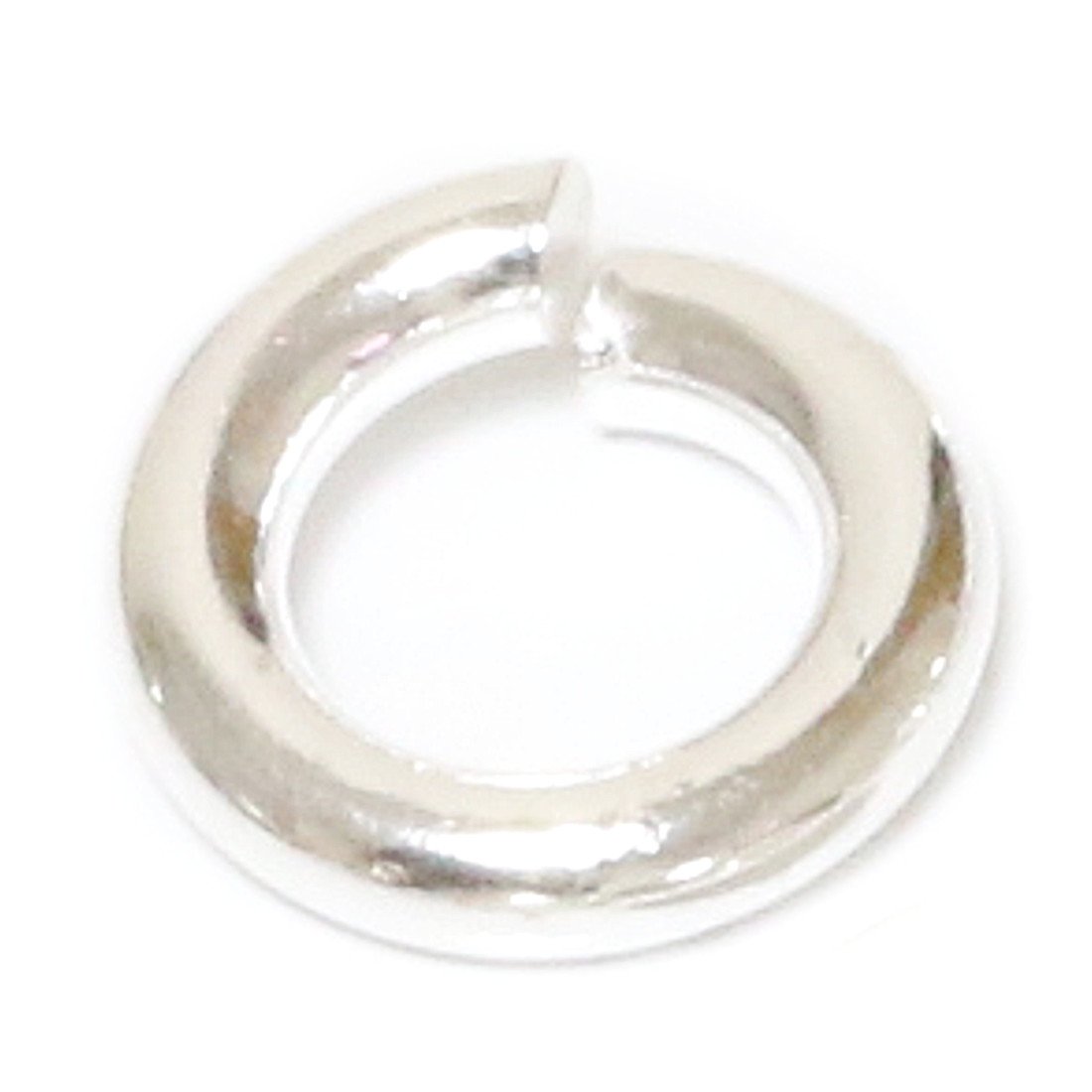 わずか❗️シルバー925丸カン直径8mm 線径1.2mm （開閉有り） Amazon | (SAJ)丸カン(直径 8mm線形0.7mm)(ホワイトシルバー