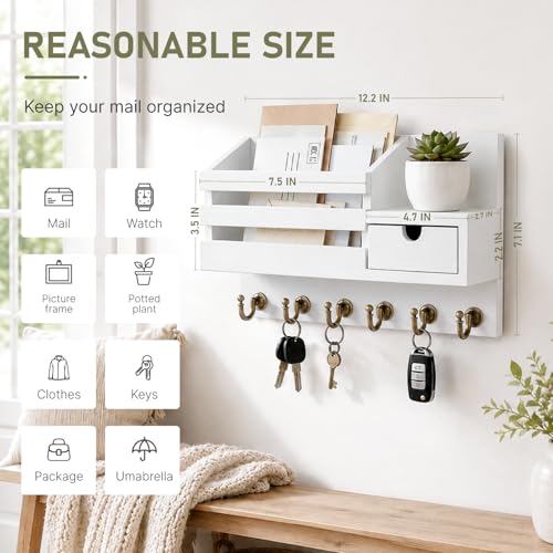 FifthQuarter Key and Mail Holder Wa...
