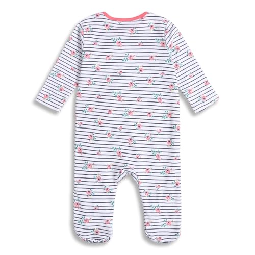Image of miniklub Baby Flutter Sleeve Round Neck Knit Cotton Top And Bottom, (Multi)