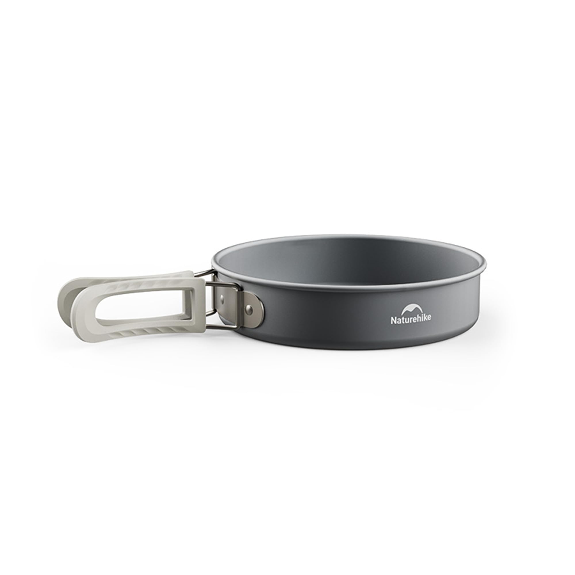 Naturehike Cookware Kit,Foldable & Portable,Including Soup Pot,Kettle,Hanging Pan,Insulated Handle,Storage Bag,Aluminum Alloy,Suitable For Outdoor Camping,Picnic,Hiking(7-Inch Frying Pan)