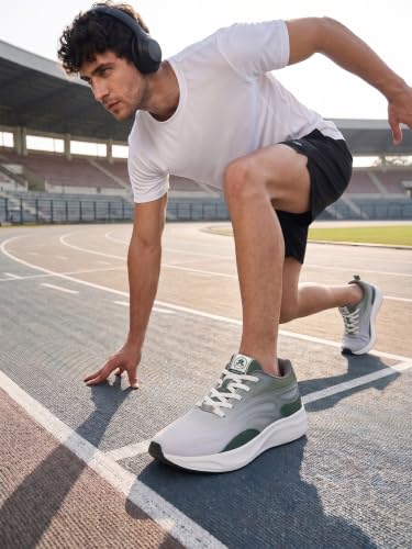 Image of OFF LIMITS Men's Gladiator B&T Lightweight Breathable Comfortable Running Shoes for Men with Shock-Absorption Technology, Sports Fashion Walking Hiking Sneakers for Mens Casual Workout Footwear
