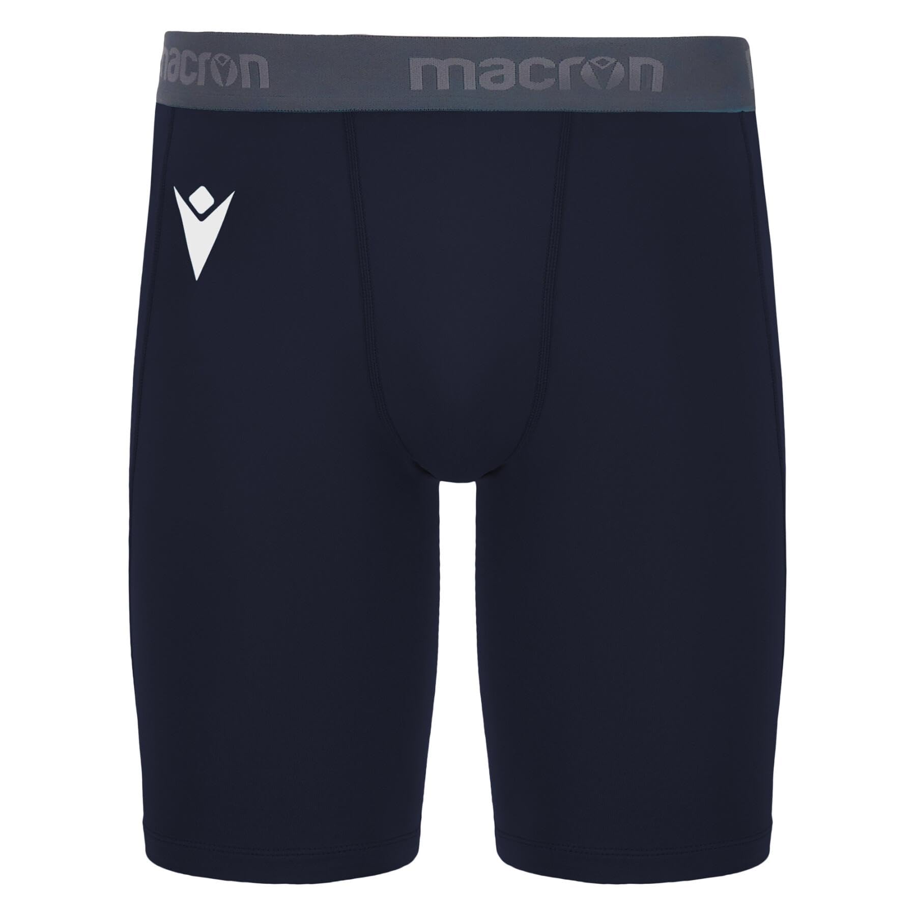 Macron Bermuda Scaldamuscoli Oak Calcio Sport Blue Navy