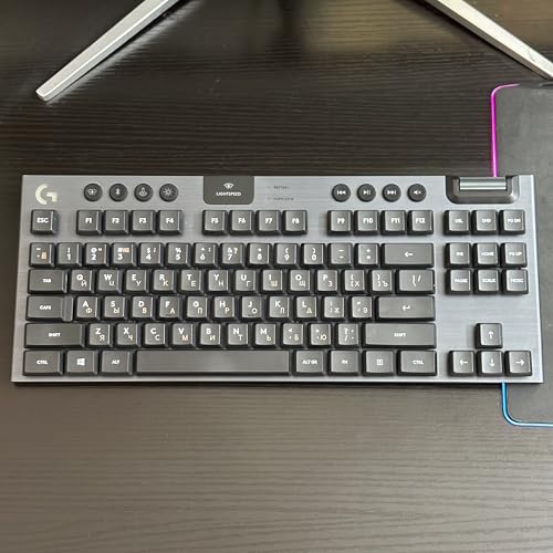 Amazon | ロジクールG913用G913TKL PBTキーキャップ国際テキスト