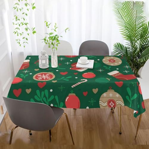 Nappe blanche en tissu lavable résistante poussière pour salle à manger