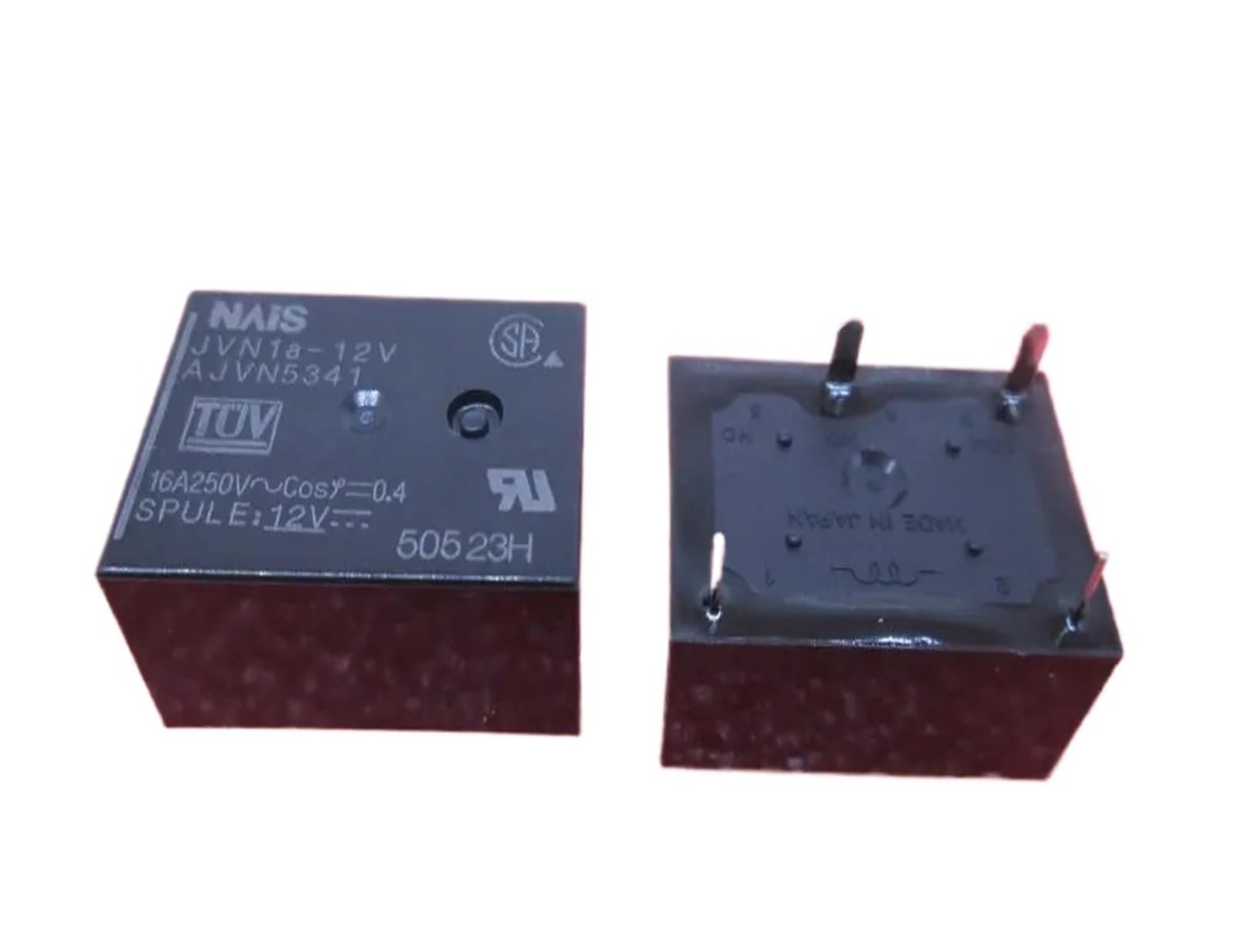 OSHZIKJII Relay JVN1A-12V JVN1A12V 12V 12VDC DC12V DIP4 10PCS/LOT