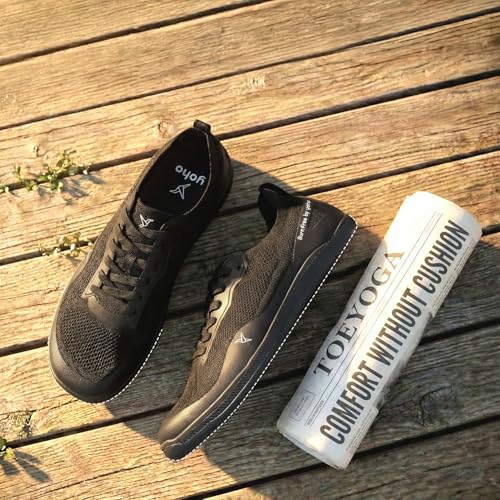 Image of YOHO Barefoot Shoes: Bornfree - Toe Yoga Unisex Series | Wide Toe Box & Zero-Drop Flexible Sole for Natural Movement | Training, Gym, Walking & Running Footwear for Men and Women