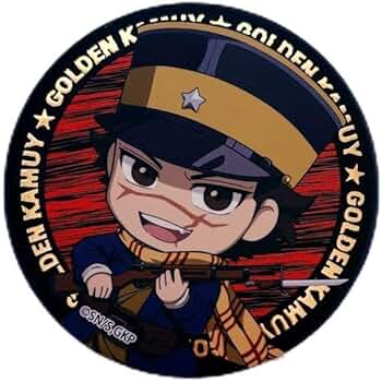 Amazon.co.jp: ゴールデンカムイ 黄金遊戯 缶バッジ 杉元佐一