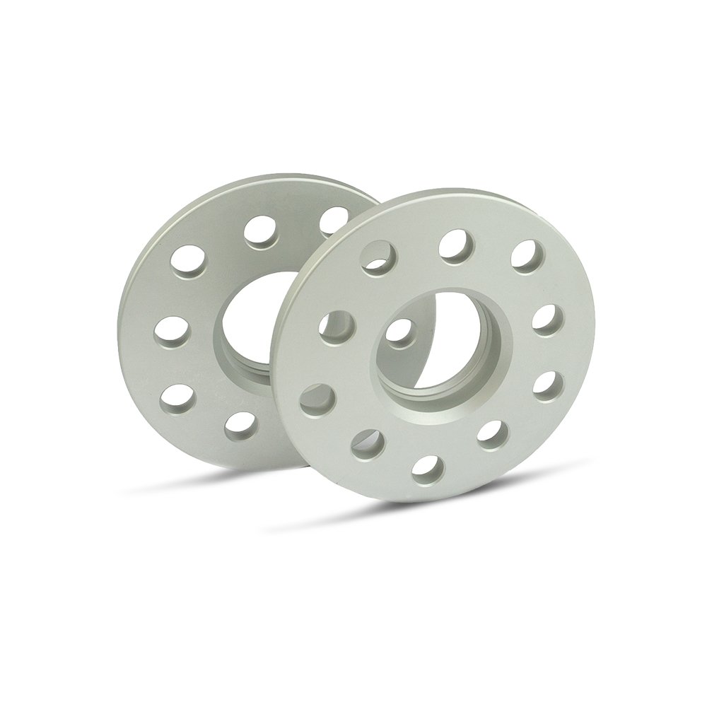 SCC Spurverbreiterung 12118E silber eloxiert LK 112/5+100/5 NLB 57,1 10mm 2 Stück
