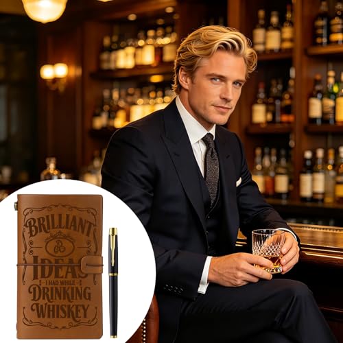 Whiskey journal et carnet de dégustation de whisky couverture rigide format A5