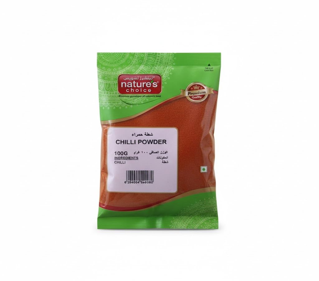 Natures Choice Chilli Powder In Pouch, 100 Gm