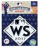 2017 MLB World Series Astros vs. Dodgers Embosstech Collectors Sleeve Patch