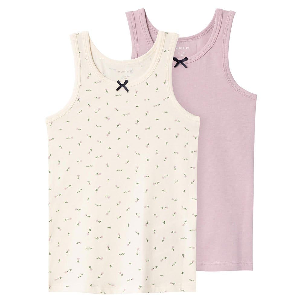 NAME IT NMFTANK TOP 2P Buttercream FLORAL NOOS
