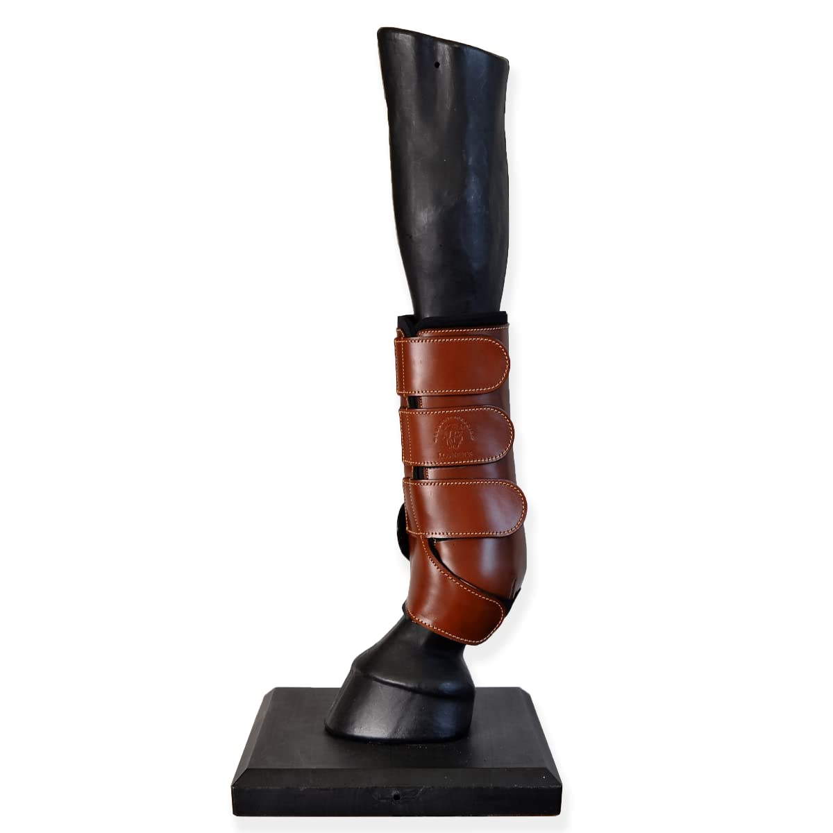 Protectores doma confort Los Nietos | Talla FULL | Color Coñac | Equipamiento para el caballo | Producto de Guarnicionería | Tradición artesana | Los Nietos