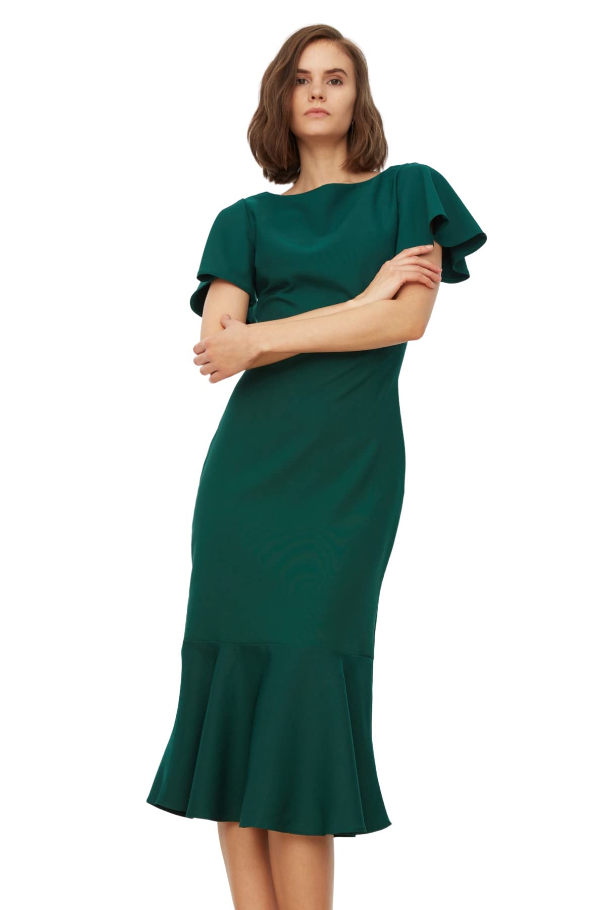 Trendyol Sukienka Kobiety Twoss20el1342