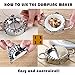 Dumpling Maker, Prowithlin Dumpling Maker / Press Stainless Steel Dumpling Maker Kit Ravioli Empanada Press Mold, Pierogi Wrapper Pastry Tools (3.74 in, Large Size)