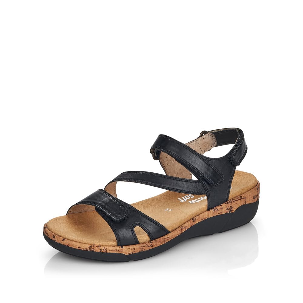 Remonte Damen Riemchensandalen R6850, Frauen Sandalen,lose Einlage