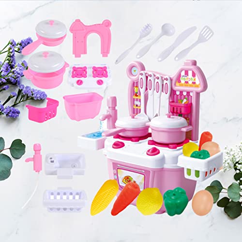 Toyvian 40 Stück Mini- Küche Mini- Küche Spielset Spielküche Spielzeug Mini- Küche Spielzeug Spielset Lustiges Spiel – Bild 3