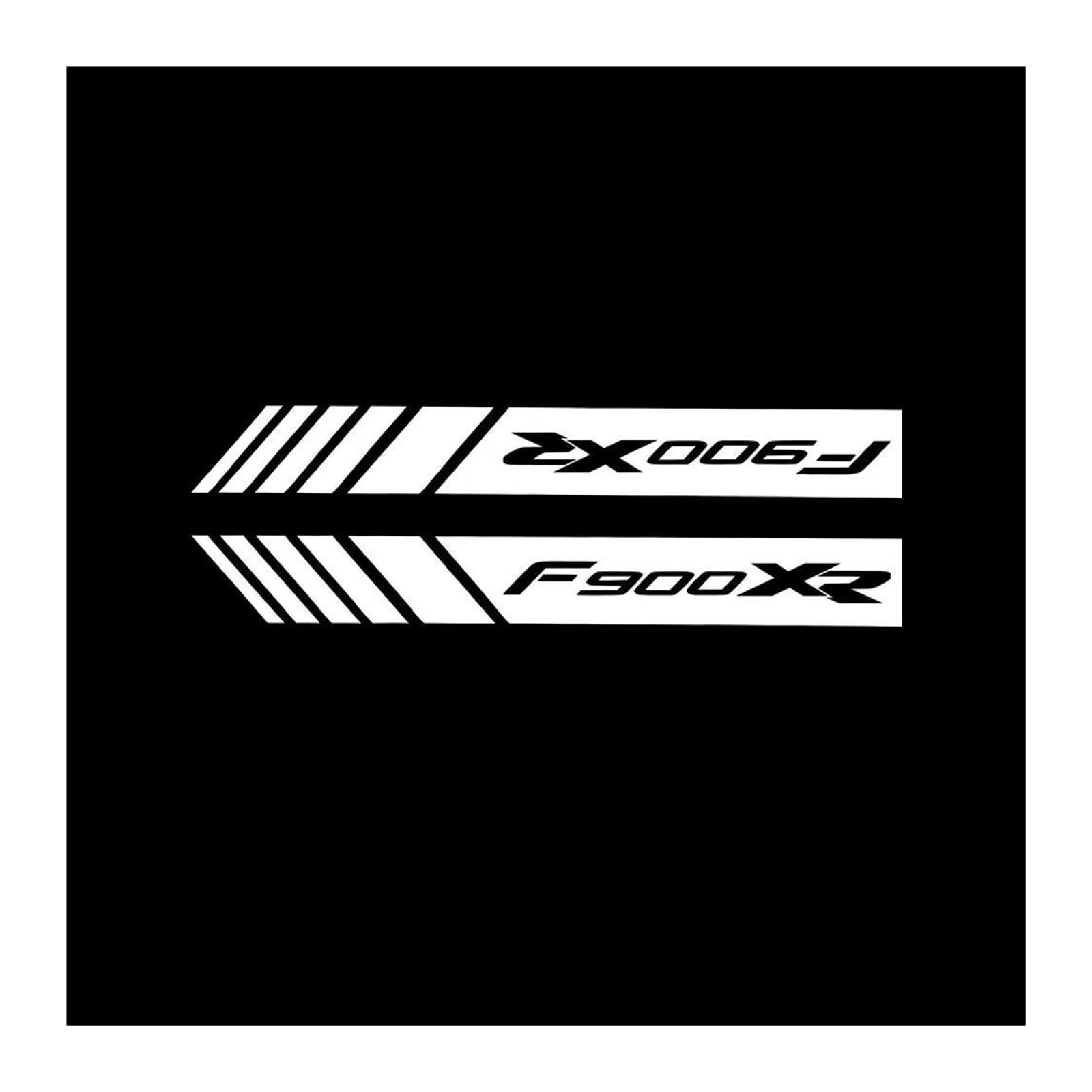 for F900XR Accessories F 900 XR F900 900XR 2021 2022-2027 Motorcycle Glow Stickers Waterproof Decal(Silver,2cm*8cm)