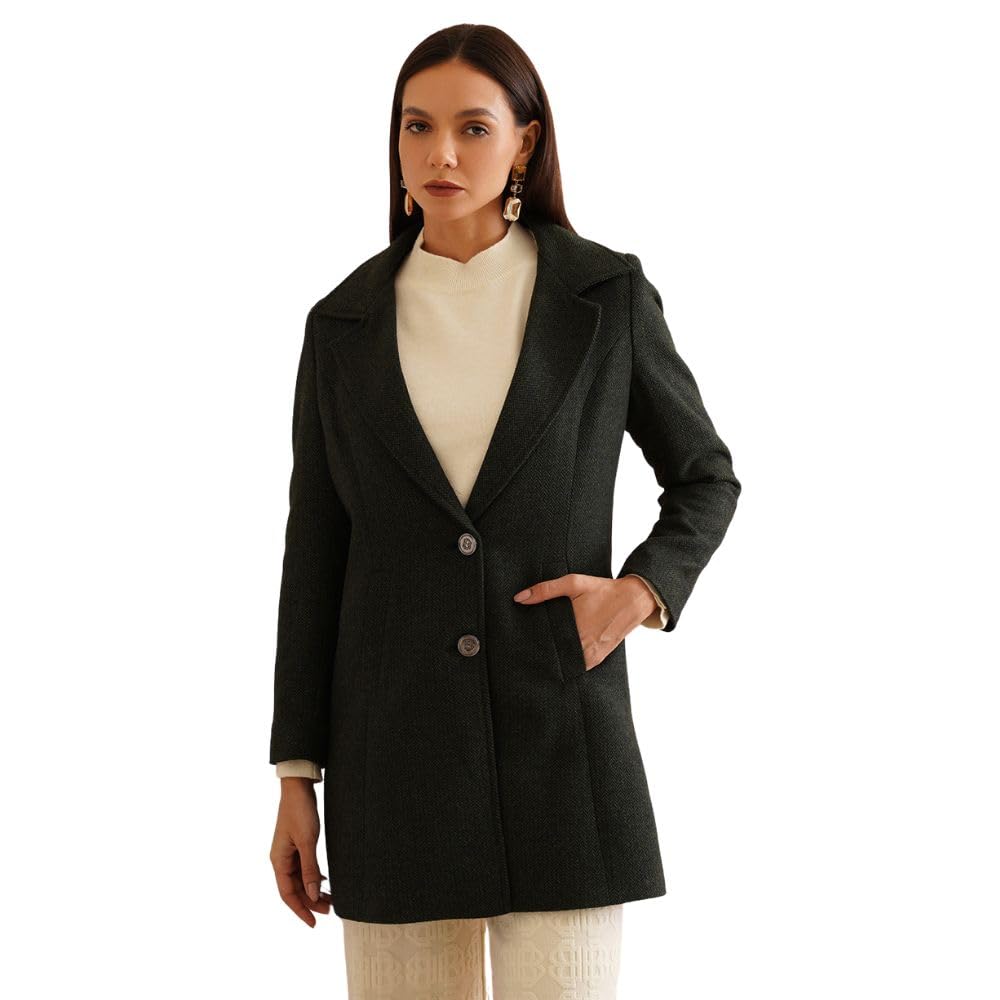 beatnik Womens Single Breasted Longline Blazer-picture-15