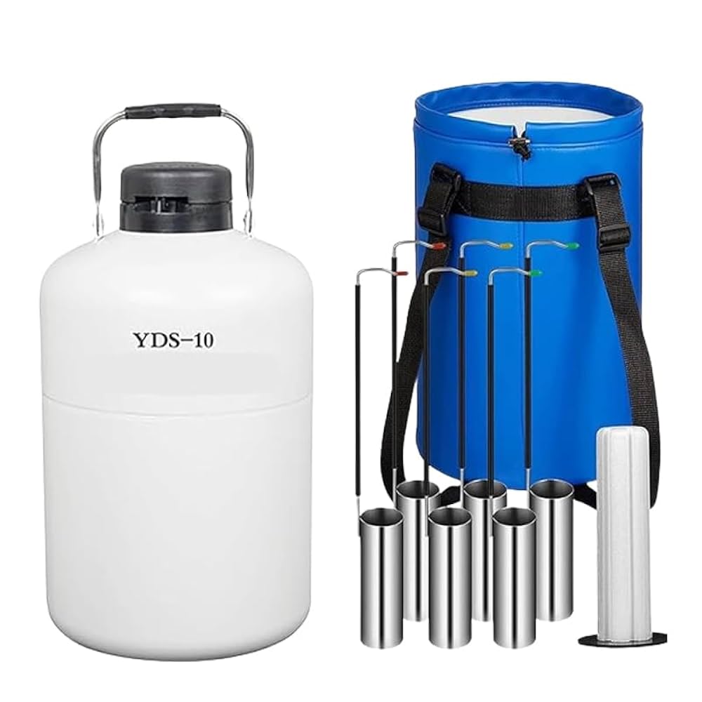 Amazon.co.jp: AUEOIN 液体窒素LN2タンク，口径50mm，2/3/6/10